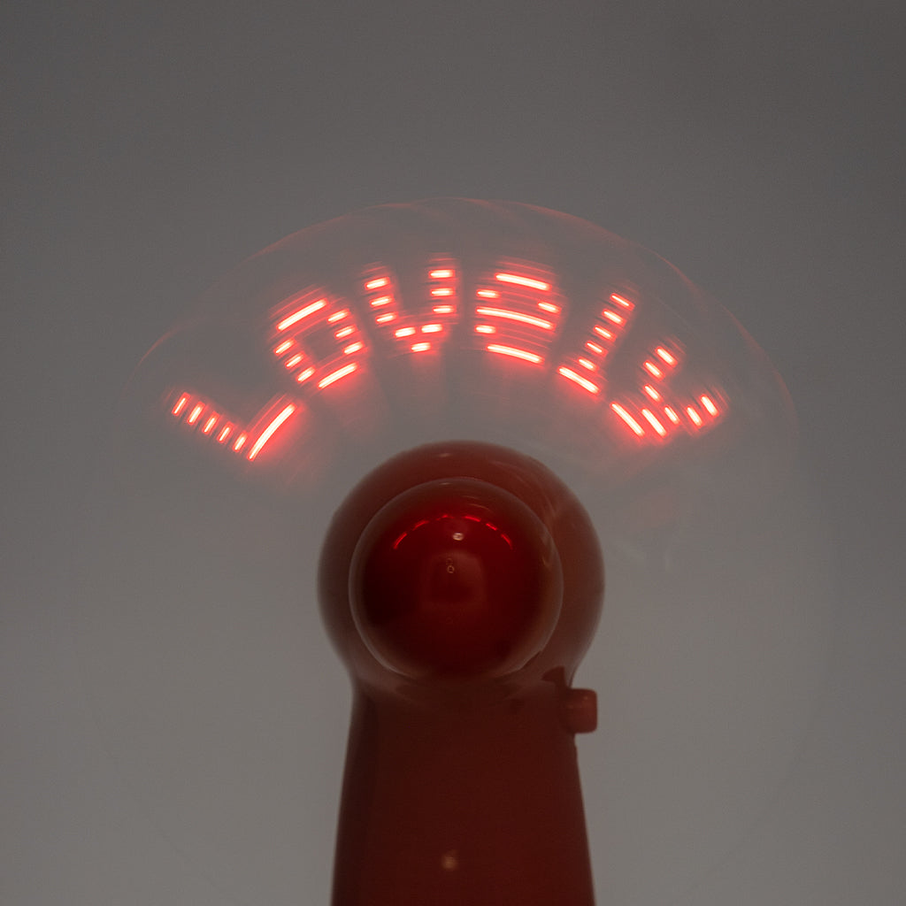 Mini led fan