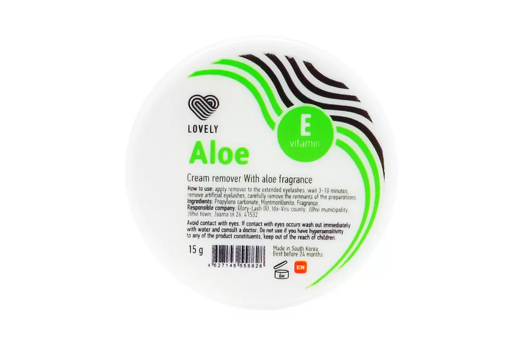 Cream-remover "Lovely" mit Aloe Vera Aroma, 15 g